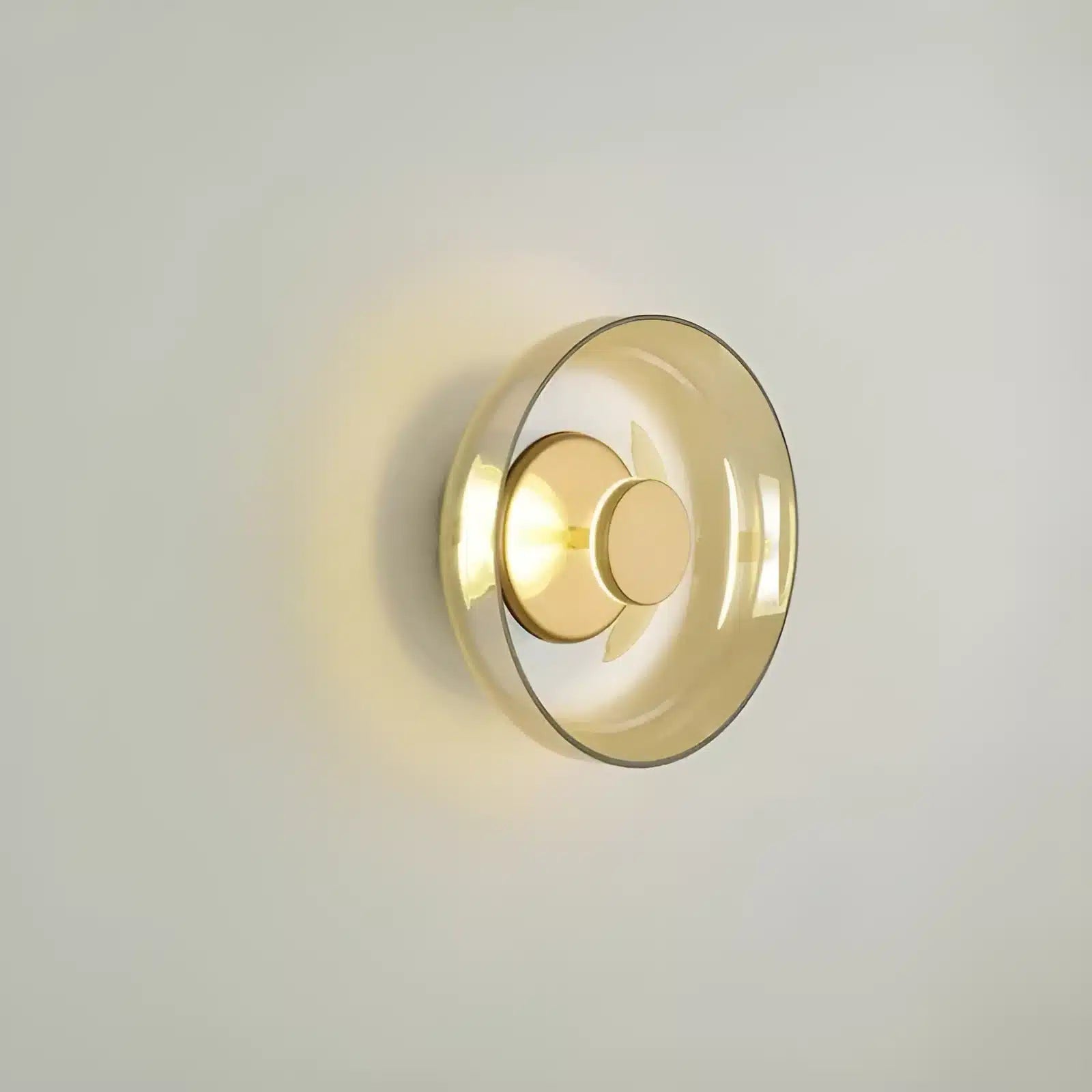 Applique Décorative en Verre Moderne pour Salon et Chambre - Luminenza - Doré