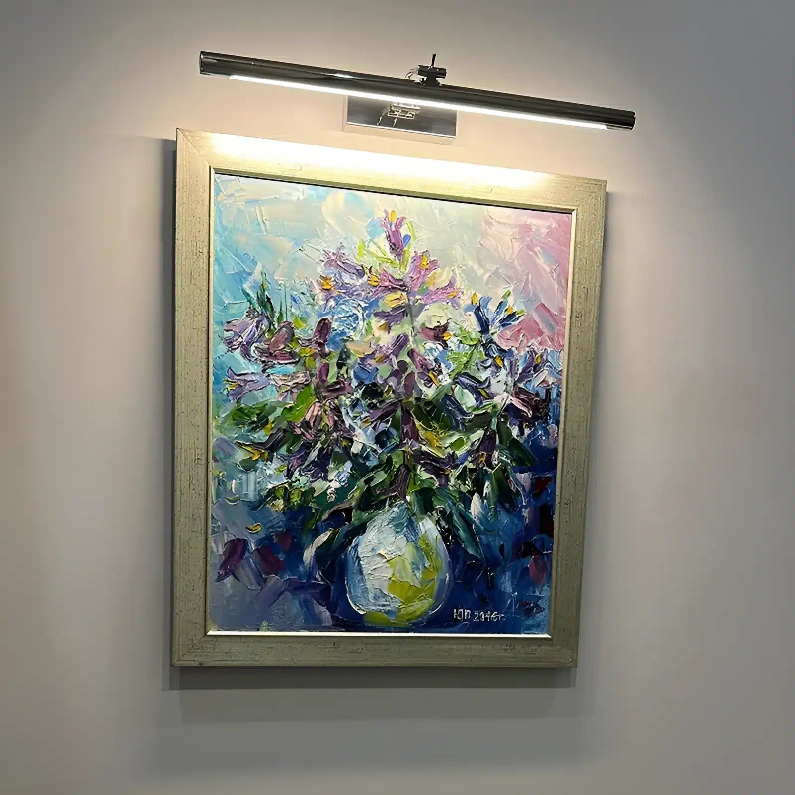 Applique murale à LED imperméable - Luminenza - Argent