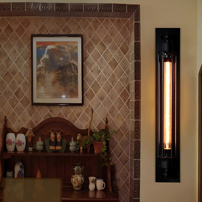 Applique Murale Décorative style Rétro - Luminenza - Noir