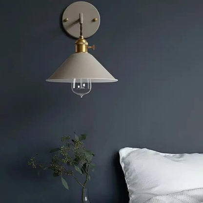 Applique murale design vintage pour chambre - Luminenza - Blanc