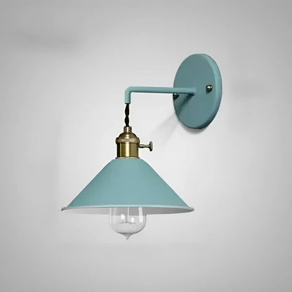 Applique murale design vintage pour chambre - Luminenza - Bleu