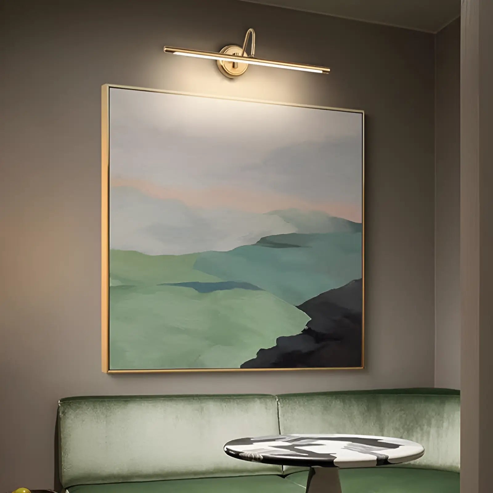 Applique Murale Dimmable à LED - Luminenza - Doré