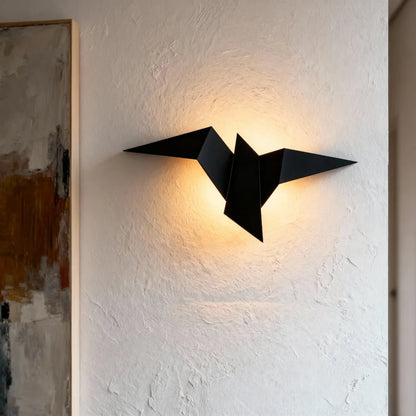 Applique murale en forme d'oiseau pour chambre - Luminenza - Blanc