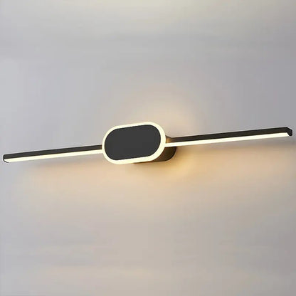 Applique Murale LED 3 Couleurs Style Rectangle - Luminenza - Noir