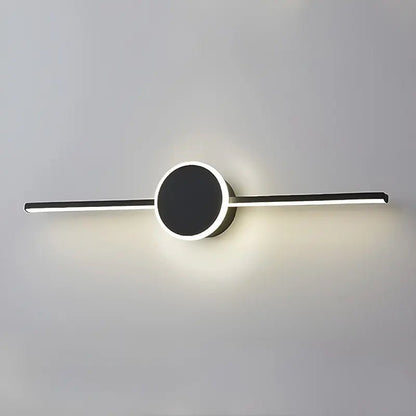 Applique Murale LED 3 Couleurs Style Rond - Luminenza - Noir
