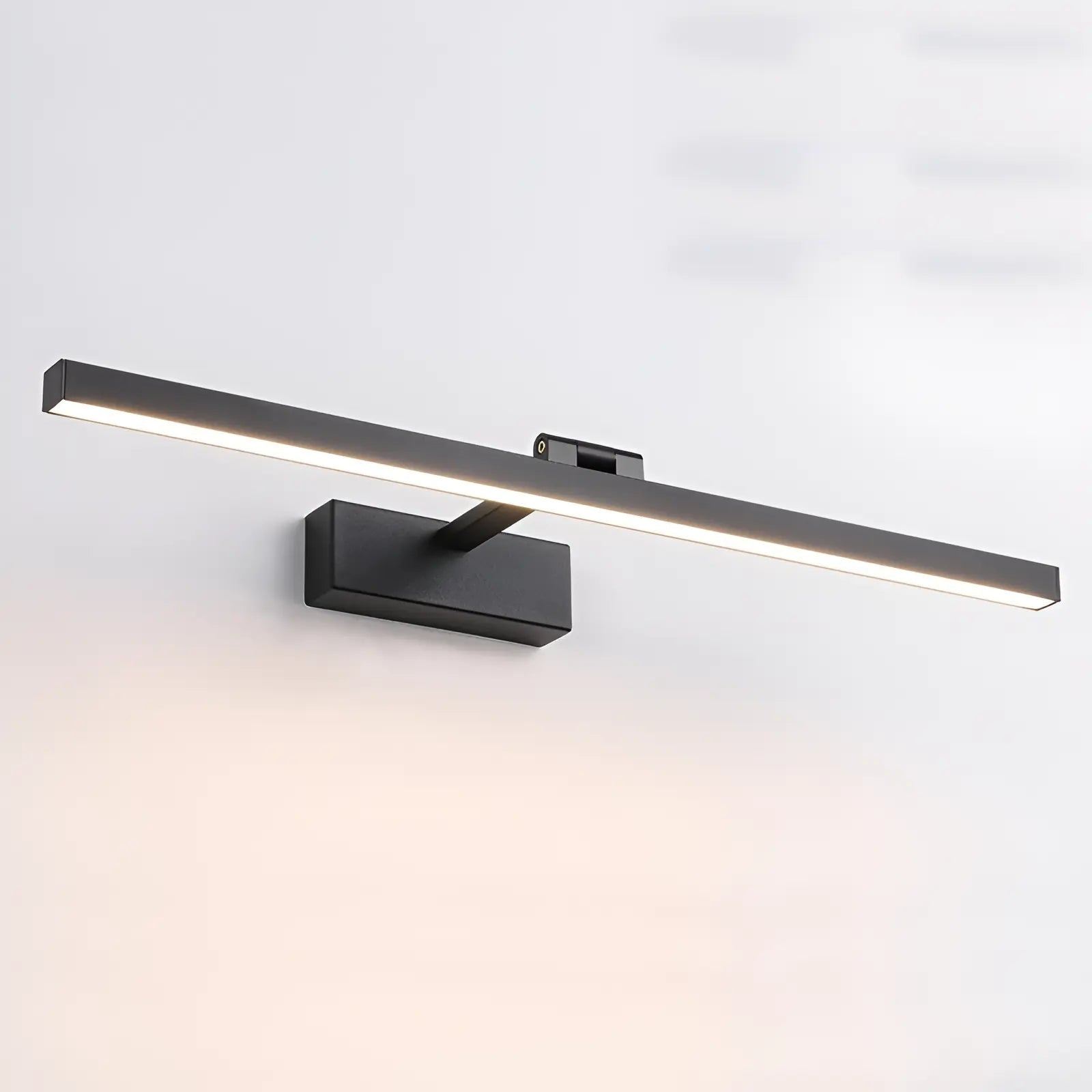 Applique Murale LED Angle Réglable pour Salle de Bains - Luminenza - Noir