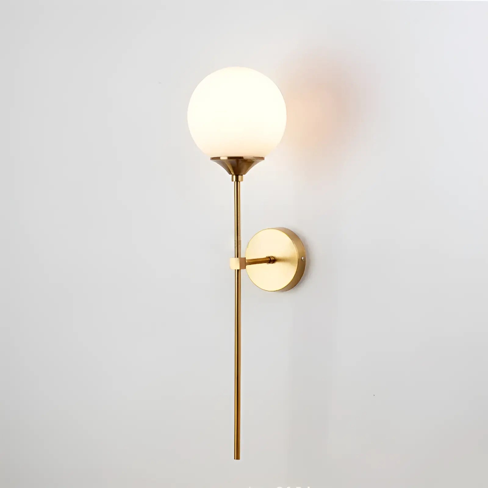 Applique Murale LED Décoratif Moderne à Bras Long - Luminenza - Givré