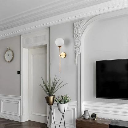 Applique Murale LED Décoratif Moderne à Bras Long - Luminenza - Transparent