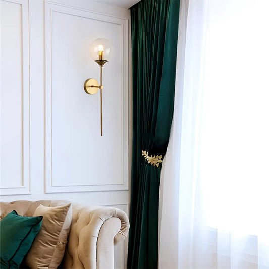 Applique Murale LED Décoratif Moderne à Bras Long - Luminenza - Transparent