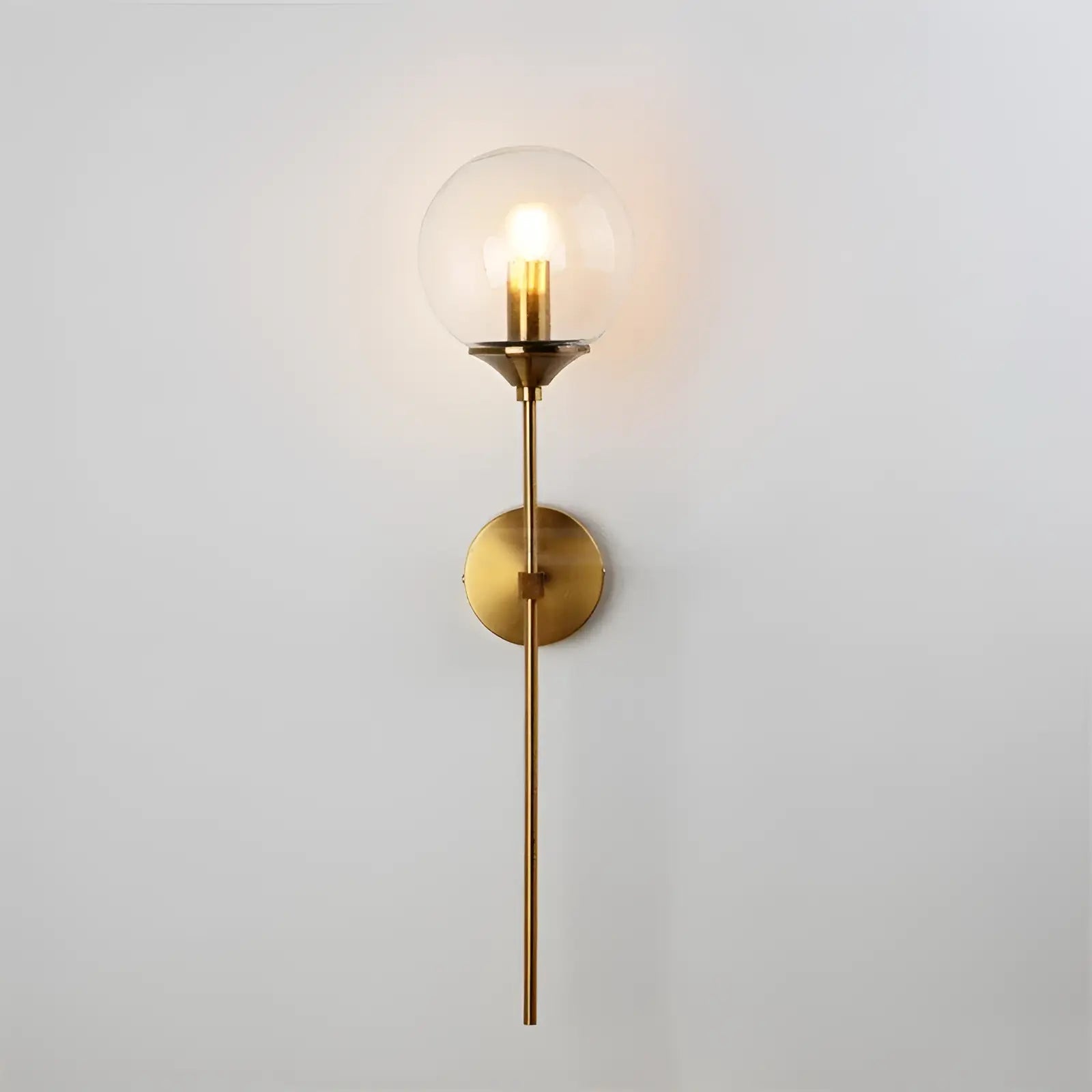 Applique Murale LED Décoratif Moderne à Bras Long - Luminenza - Transparent