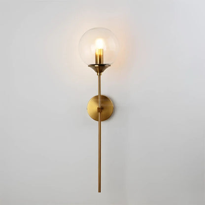 Applique Murale LED Décoratif Moderne à Bras Long - Luminenza - Transparent