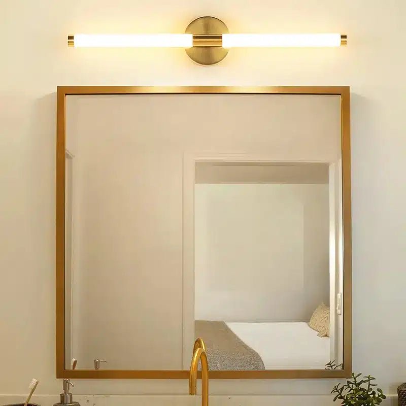 Applique Murale LED Décorative à Double Abat - Jour - Luminenza - Doré