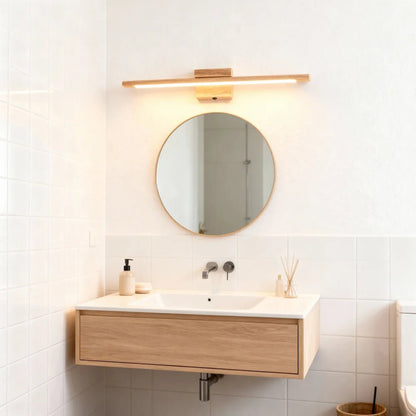 Applique Murale LED en Bois Massif Design Nordique Moderne - Luminenza - Bois