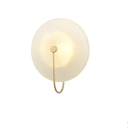 Applique Murale LED en Verre à Rayures Créatives pour Éclairage Décoratif - Luminenza - Doré