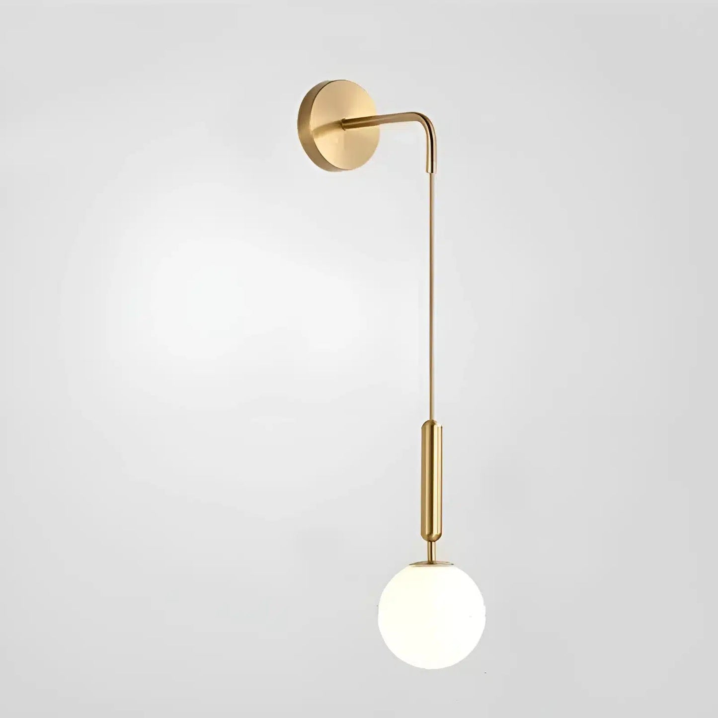 Applique Murale LED en Verre au Design Nordique Moderne - Luminenza - Doré