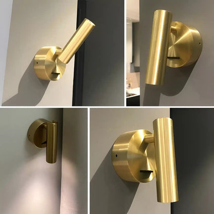 Applique murale LED encastrable pour chambre - Luminenza - Blanc