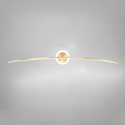 Applique Murale LED - Luminaire Décoratif Moderne - Luminenza - Doré