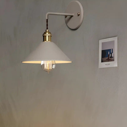 Applique Murale LED Macaron - Design Nordique Coloré - Luminenza - Blanc