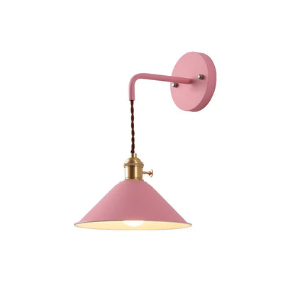 Applique Murale LED Macaron - Design Nordique Coloré - Luminenza - Rose