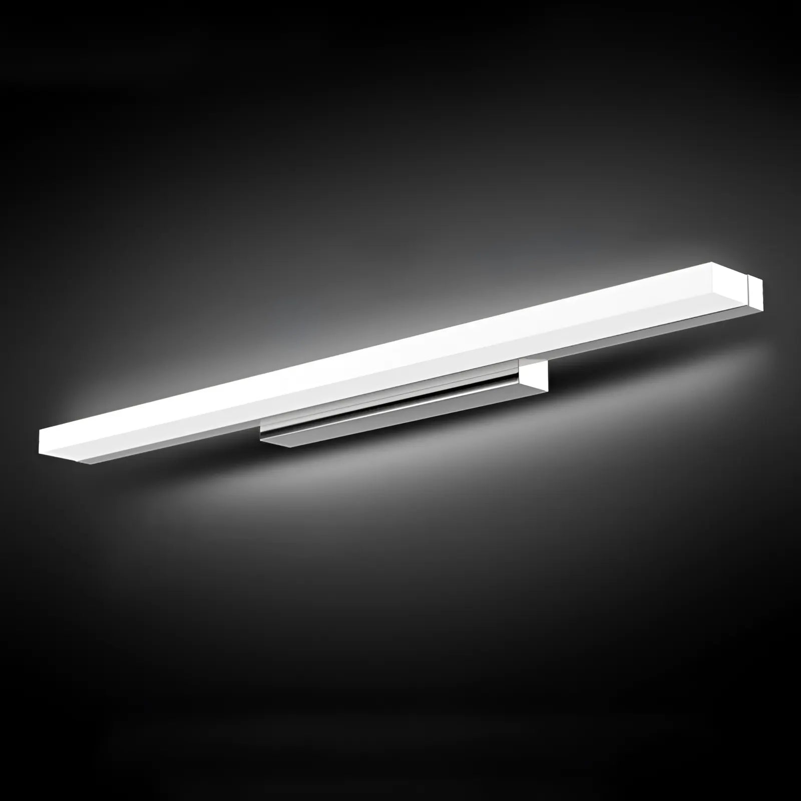 Applique Murale LED Moderne, Design Rectangulaire Élégant - Luminenza - Argent