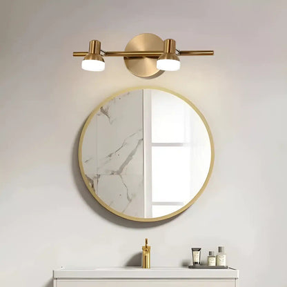 Applique murale LED moderne duo étanche à deux têtes - Luminenza - Noir