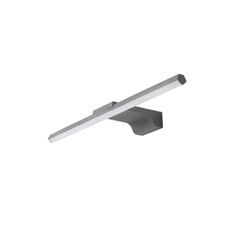 Applique Murale Led Moderne – Intensité Réglable Pour Salle De Bain Ou Vanité - Luminenza - Gris