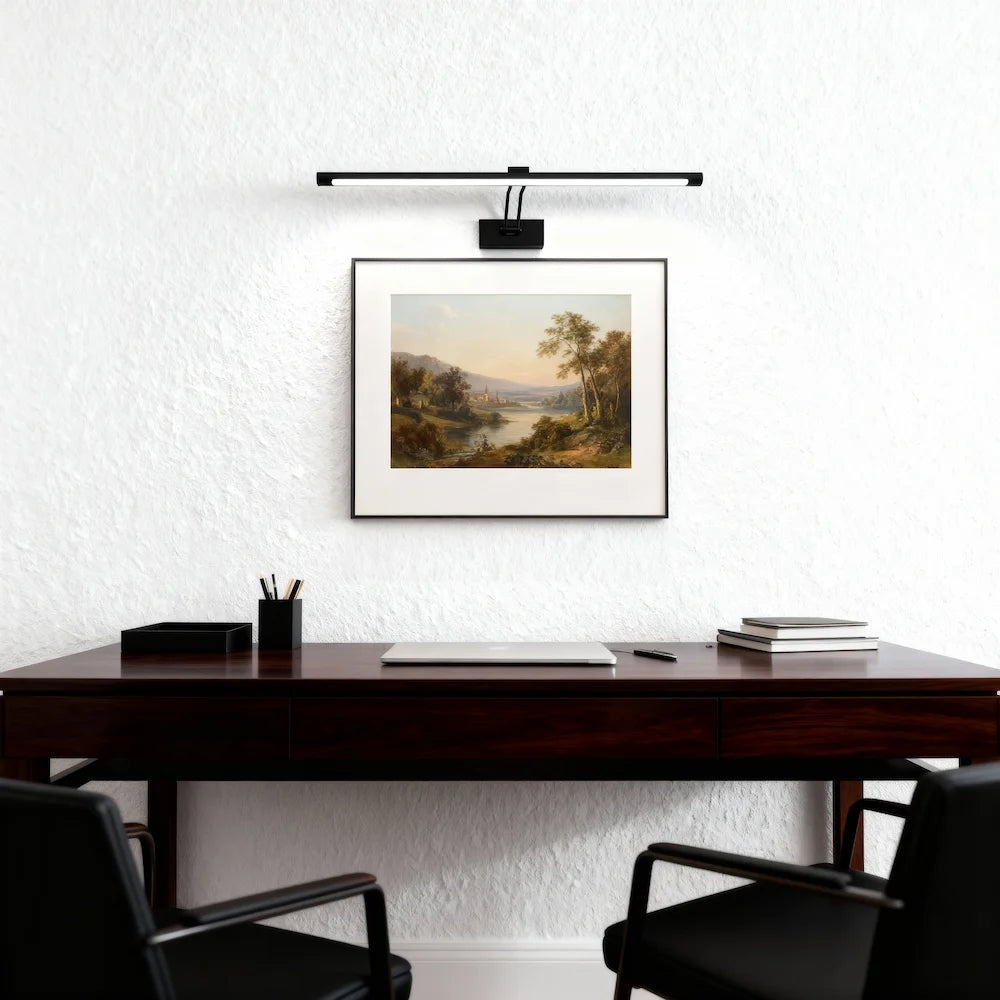 Applique Murale LED Moderne Noir et Argent - Luminenza - Argent