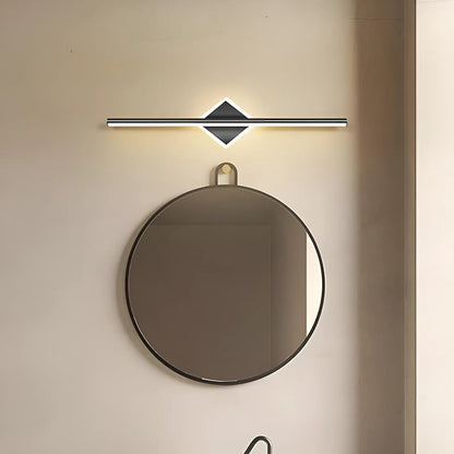 Applique Murale LED Moderne Style Losange pour Miroir, Luminaire Décoratif - Luminenza - Blanc