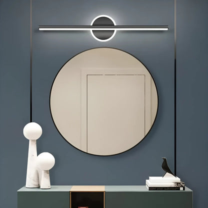 Applique Murale LED Moderne Style Rond pour Miroir, Luminaire Décoratif - Luminenza - Blanc
