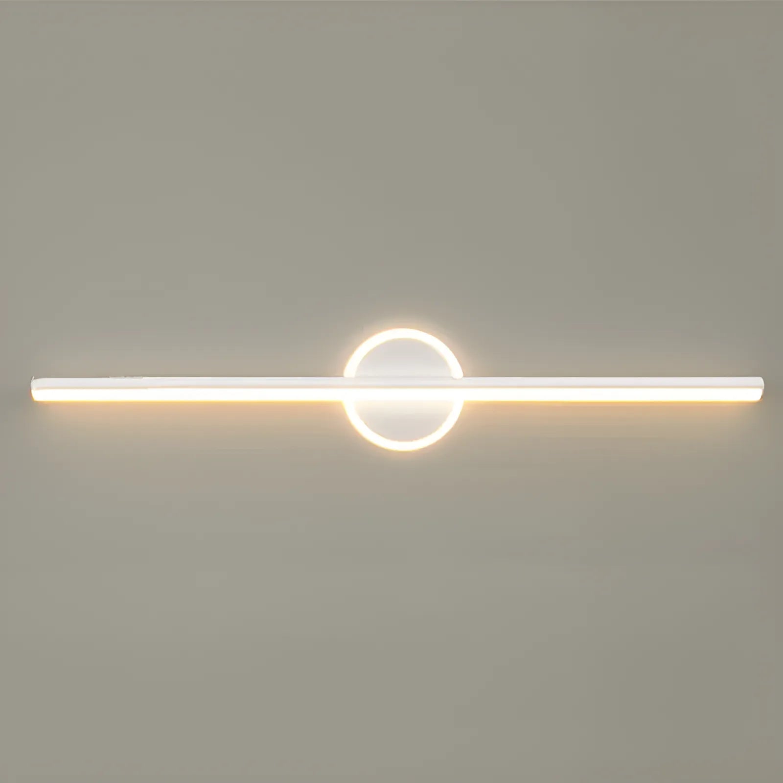 Applique Murale LED Moderne Style Rond pour Miroir, Luminaire Décoratif - Luminenza - Blanc