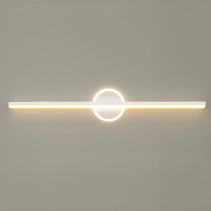 Applique Murale LED Moderne Style Rond pour Miroir, Luminaire Décoratif - Luminenza - Blanc