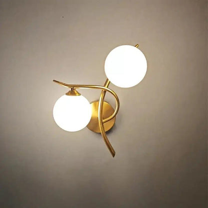 Applique Murale LED Nordique Moderne – Idéale pour Chambre ou Couloir - Luminenza - Doré