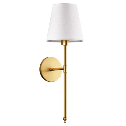 Applique murale LED sans fil conique - Luminenza - Doré