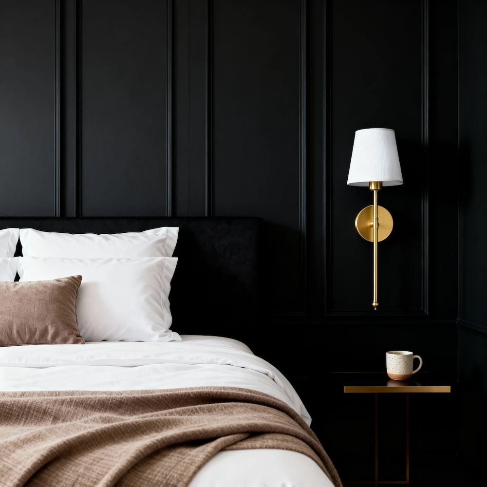 Applique murale led sans fil - Luminenza - Doré