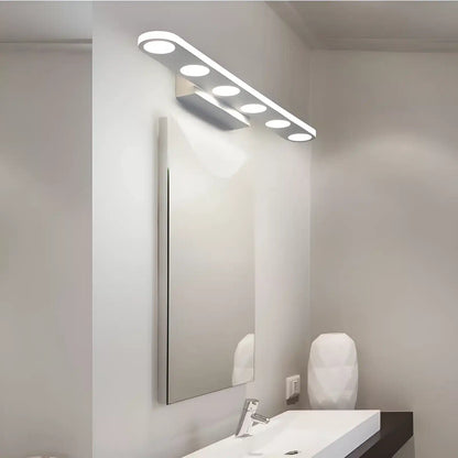 Applique Murale LED Simple Et Moderne Pour Salle De Bain - Luminenza - Blanc