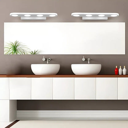 Applique Murale LED Simple Et Moderne Pour Salle De Bain - Luminenza - Blanc