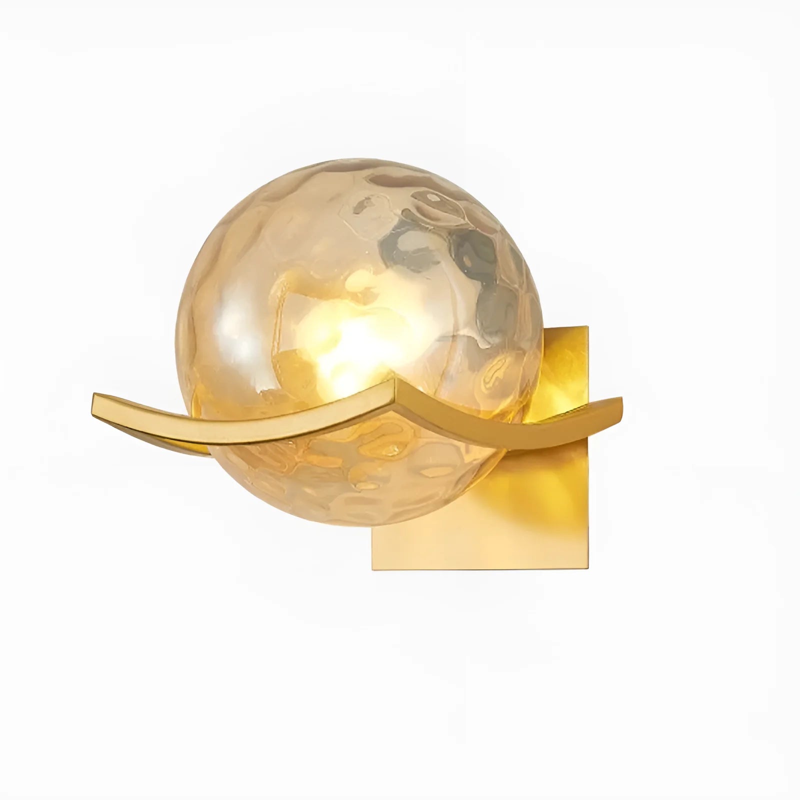 Applique Murale Moderne en Métal – Éclairage Fonctionnel et Élégant - Luminenza - Doré