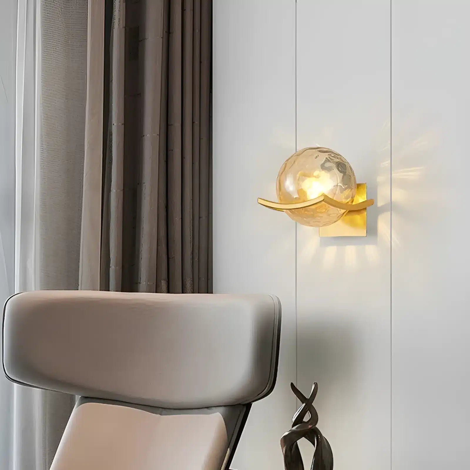 Applique Murale Moderne en Métal – Éclairage Fonctionnel et Élégant - Luminenza - Noir