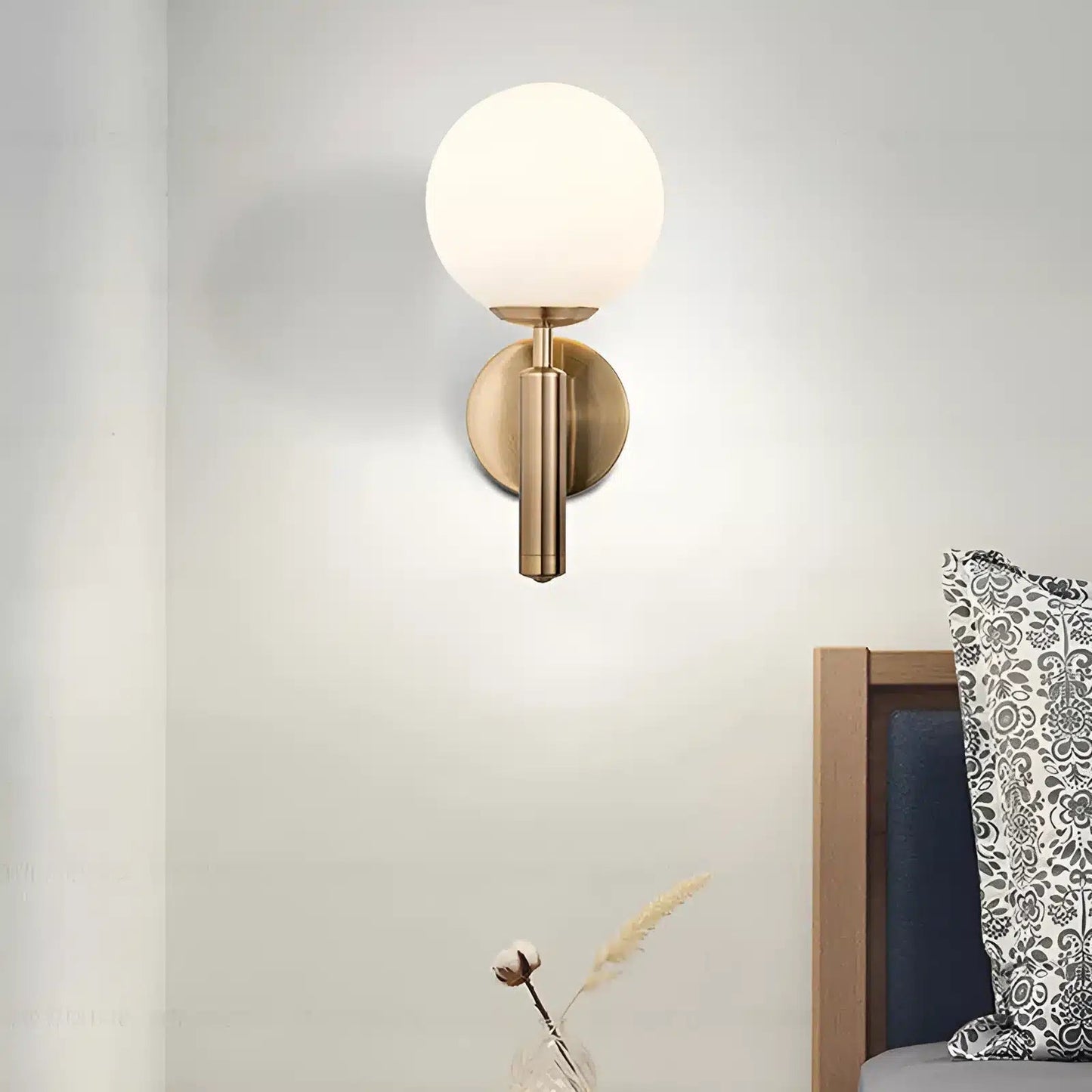 Applique Murale Sphérique pour chambre - Luminenza - Bronze