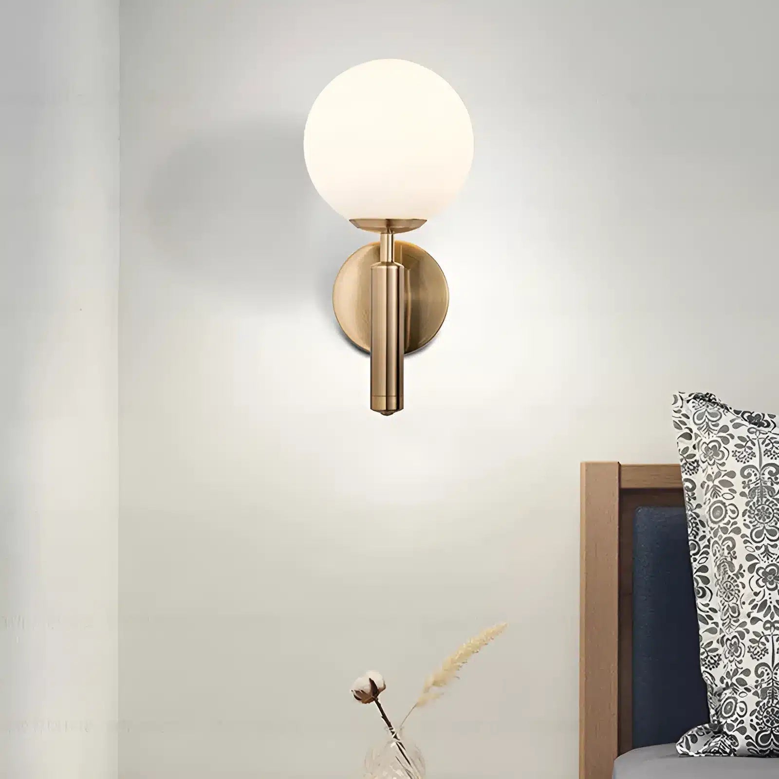 Applique Murale Sphérique pour chambre - Luminenza - Bronze