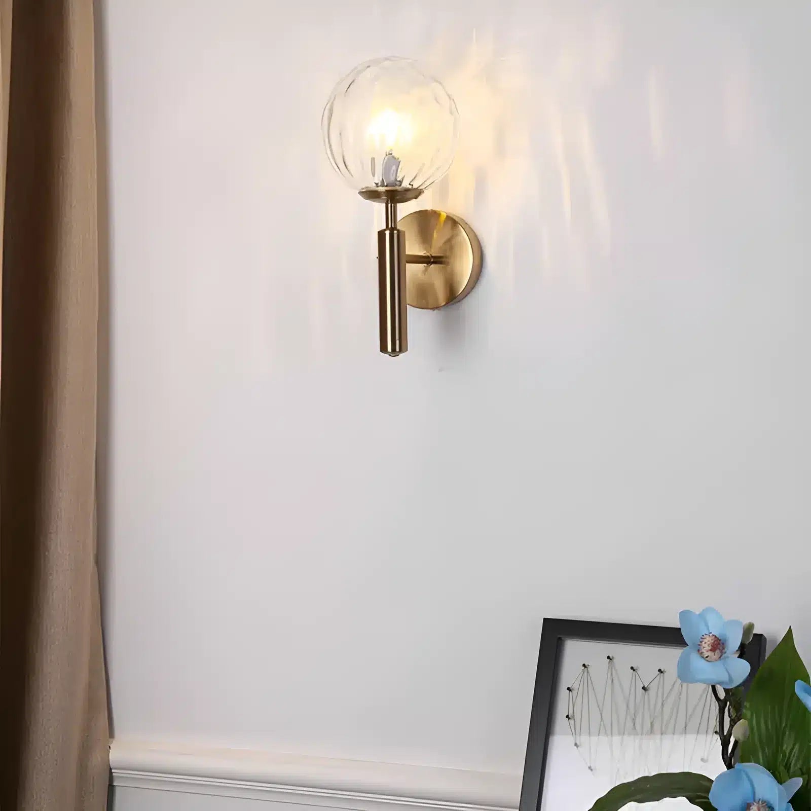 Applique Murale Sphérique pour chambre - Luminenza - Bronze