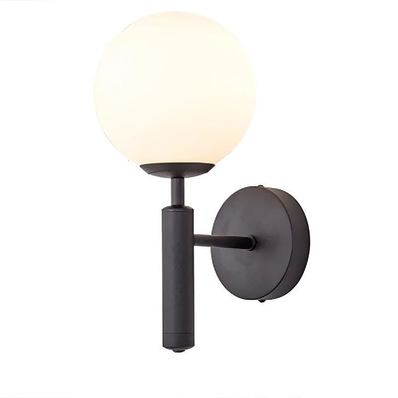 Applique Murale Sphérique pour chambre - Luminenza - Noir