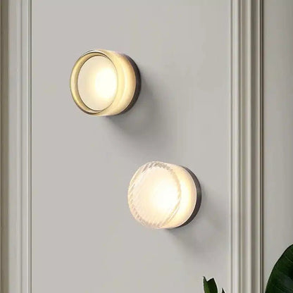 Appliques Murales à LED Ambre MSI pour Chambre, Salon et Hôtel - Luminenza - Blanc