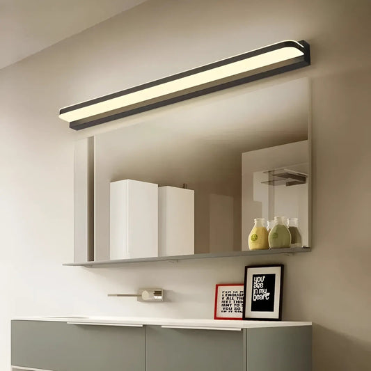 Appliques Murales Modernes en Acier Inoxydable pour Salle de Bain - Luminenza - Blanc