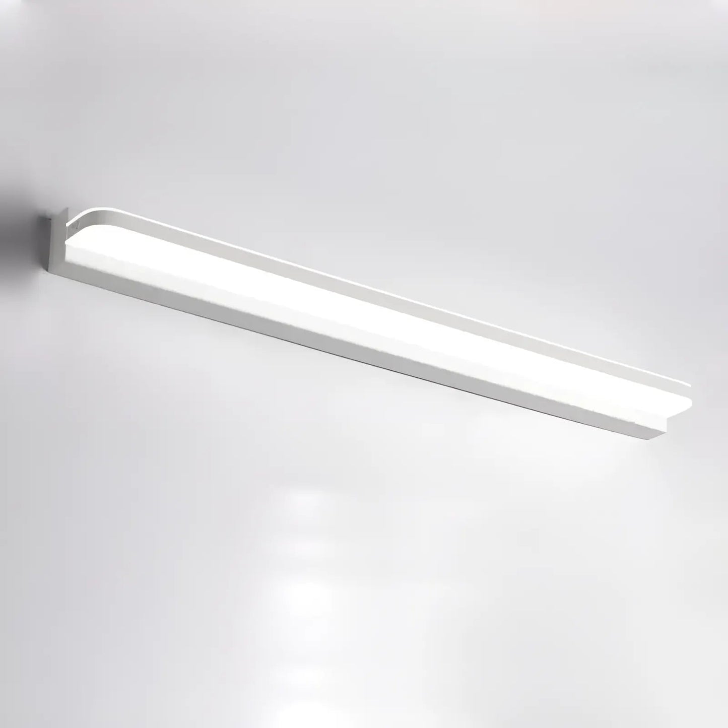 Appliques Murales Modernes en Acier Inoxydable pour Salle de Bain - Luminenza - Blanc