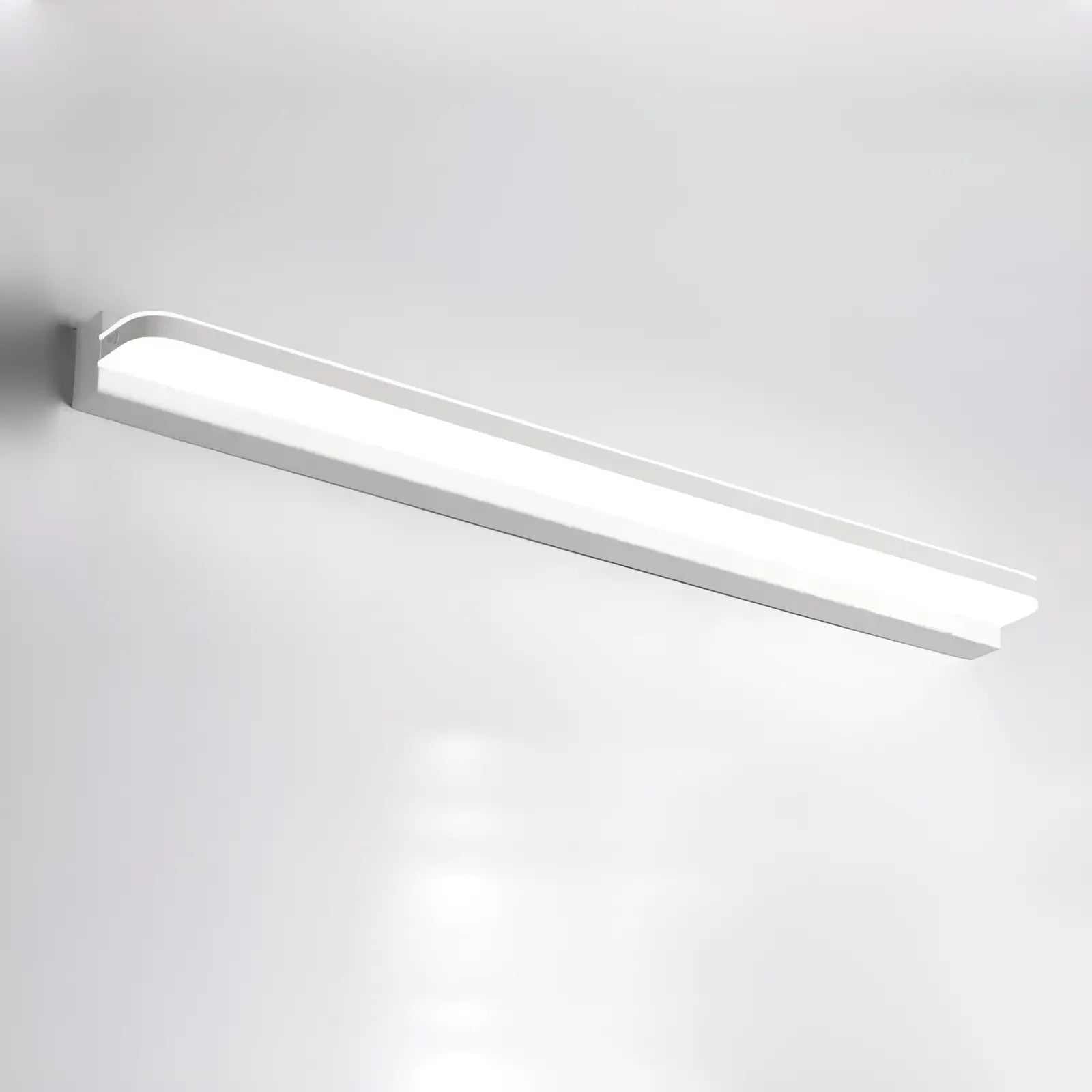 Appliques Murales Modernes en Acier Inoxydable pour Salle de Bain - Luminenza - Blanc