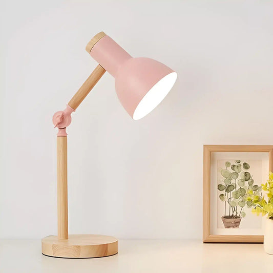 Lampe avec tête tournante LED pour chambre - Luminenza - Blanc