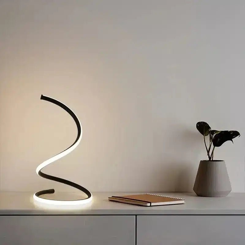 Lampe de table LED moderne à intensité variable pour Salon ou Bureau - Luminenza - Doré