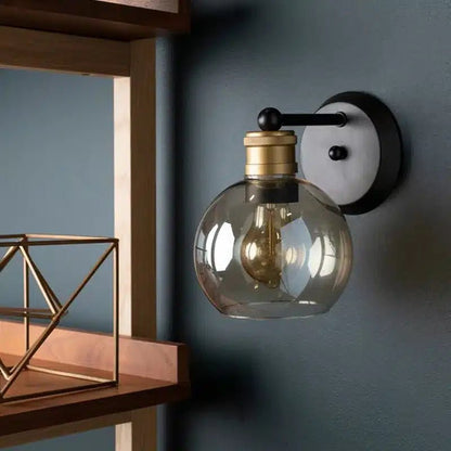 Lampe Murale Moderne - Décoration de Salle à Manger Style Bulle - Luminenza - Verre clair