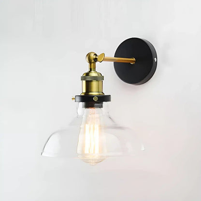 Lampe Murale Moderne - Décoration de Salle à Manger Style Cloche - Luminenza - Verre clair